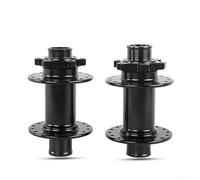 Mozzo anteriore per mountain bike, in lega 6061, con mozzo da 110 mm, larghezza mozzo 20 mm, albero passante, supporto freno a disco a sei bulloni e flangia a 32 fori per trail e uso (b)