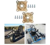 Mozzo Assale Posteriore Ruota 25mm 24 Denti 4 Borchie con Distanziale Bullone 78