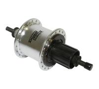 Mozzo city-vtc Sturmey Archer argento 36T cassetta compatibile con Shimano con 3