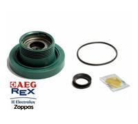 MOZZO con CUSCINETTI E PARAOLIO DX LAVATRICE ELECTROLUX REX CARICA ALTO LATO PUL