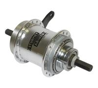 Sturmey Archer Duomatic Kick-shift Rear Hub Argento 36H Silver