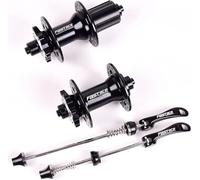 Mozzo Cuscinetto Sigillato Freno A Disco 24 28 32 Fori MTB Mountain Bike Mozzi 8 9 10 11 velocità Mozzo Bicicletta, Black 28H