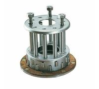 Mozzo Della Frizione, 3 Lunghe Bulloni, Cuscinetto, per Harley-Davidson Big-Twin