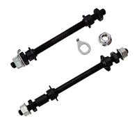 Mozzo della ruota della bici Asse solido dell'albero del mandrino leva anteriore posteriore solido leva dell'albero della montagna ciclismo MTB accessori da strada, accessori per bicicletta (180mm)