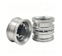 Mozzo Della Ruota Posteriore 1 Coppia In Lega Alluminio Per Tamiya Per SCANIA 770S Per VOLVO 750 Per ACTROS 3363 Per MAN 1/14 RC Auto Parti Ricambio Pezzi Modelli RC