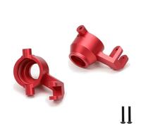 Mozzo dello sterzo Per Traxxas Per Maxx 4S 89076-4 89086-4 1/10 8932 Anteriore C-mozzi Caster Blocchi Sterzo 8937 In Alluminio RC Auto Parti Aggiornamento(Red,Steering)