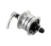 Shimano Alfine 3d72 Dynamo Front Hub Argento 36H / 9 x 100 mm