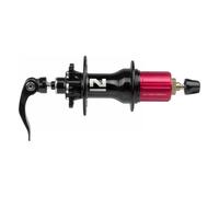 Mozzo Freno a Disco Posteriore Novatec 4in1 32 Fori 135mm Nero Anodizzato con Cuscinetti Giapponesi