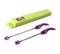 Mozzo per bicicletta a sgancio rapido: albero in lega di alluminio colorato, set di di ricambio per asse anteriore e posteriore da 0,79 pollici | Kit di ricambio per albero cavo in lega