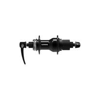 Mozzo posteriore a disco, per sgancio rapido con interasse, con corpo cassetta Shimano Center lock Micro spline Noir