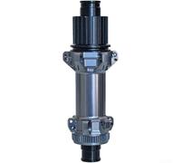 Mozzo posteriore in alluminio da 148 mm x 12 mm per bici da strada con 4 cuscinetti sigillati per fori radiali per raggi radiali 24H per attacco a cricchetto DT54T (B)