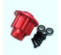 Mozzo Ruota Anteriore Alluminio Hex Rosso per Losi 1/4 Promoto MX PM-MX/SM LOS262012