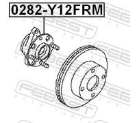 FEBEST 0282-Y12FRM Mozzo ruota