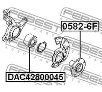 Mozzo Anteriore Destro/Sinistro MAZDA 6 2002- Nuovo