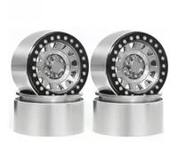 Mozzo Ruota Beadlock Per Axial Per SCX10 Per Wraith 1/10 Crawler | Aggiornamento RC: mozzi delle ruote con perline in metallo Per prestazioni striscianti sulle rocce. Rc Pneumatici Set
