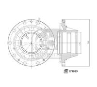 Mozzo ruota FEBI BILSTEIN 179839