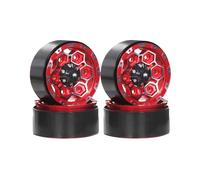 Mozzo Ruota per Cerchione Beadlock In Metallo da 4 Pezzi da 1,9 Pollici per Auto Cingolata 1/10 RC per Axial SCX10 Pro Capra TRX4 RC4WD/D90 Redcat