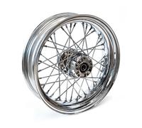 Mozzo Ruota Posteriore Cromato, 4,5x17", Per Harley-Davidson FXD, 08-17 O. Abs