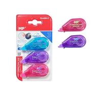 MP 3 rotoli di correttore per mouse, 6 m x 5 mm, correttore preciso e istantaneo, per ufficio, casa o scuola, compatto