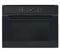 Hotpoint Ariston Forno Microonde Combinato da Incasso, Capacità 40 litri, 900 W, Full Nero - MP 776 BMI HA