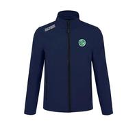 MP di Marco Paternesi Giacca Softshell Alpini ANA Ufficiale Ricamata - Giacca Tecnica Uomo Antivento - Verde Militare o Blu - Taglie S-XXL