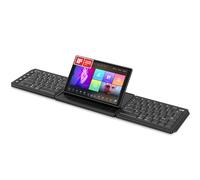 MP Mobile Pixels Tetra Tastiera con touchscreen da 8 pollici, tasti di scelta rapida personalizzabili, tastiera ergonomica wireless, 3 layout modulari, connettività Bluetooth, ricarica USB-C, tastiera