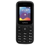 MP myPhone Fusion, tasti grandi, display a colori 1,77", batteria 600 mAh, torcia, radio, dual sim, Bluetooth, telefono cellulare per anziani, tasti retroilluminati, nero, tastenhandy, telefono senior