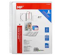 MP - Raccoglitore con anelli, 80 buste A4 con copertina personalizzabile