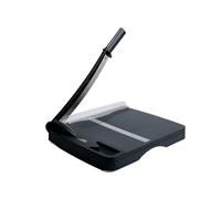 MP Taglierina di carta professionale manuale A4 con magnete per una tenuta migliorata (nero)