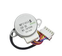 MP24GA MP24GA5 Motore Oscillante Sincrono Passo-passo, Compatibile Con Midea, Condizionatore D'aria Sospeso 24BYJ48 Deflettore A Foglia Oscillante Vento 12V(MP24GA)