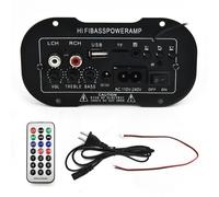 MP3 50W Auto BT Amplificatore Telecomando 220 V Cavo di Alimentazione Dc