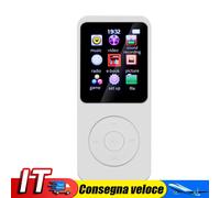 MP3 Player 1.8 in Screen Type-C Music Player Bluetooth-Compatible5.0(Blue) IT