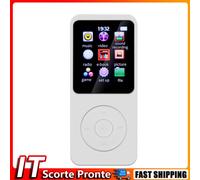 MP3 Player 1.8 in Screen Type-C Music Player Bluetooth-Compatible5.0(Dark Blue)