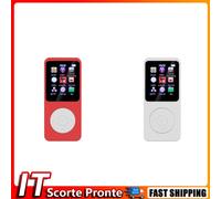 MP3 Player 1.8 in Screen Type-C Music Player Bluetooth-Compatible5.0 (Red)