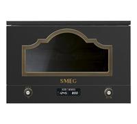 Smeg Microonde con grill da incasso MP722AO finitura antracite da 60 cm