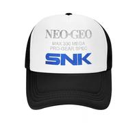 MPBGAOGP Berretto da Baseball da Uomo, Cappello da Camionista retrò Personalizzato Neo Geo SNK per Uomo Donna Berretto da Baseball per Adulti Regolabile Cappello da papà Estivo, Regalo