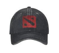 MPBGAOGP Berretto da Baseball da Uomo, Dota 2 Game Casual Berretto da Baseball Running Hippie Trucker Cappello Estate Femmina Maschio y2k Cool Snapback cap, Regalo