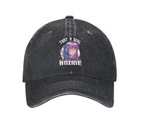 MPBGAOGP Cappello da Baseball Uomo,Anime Teen Girls Demin Trucker Cappello Leggero Cappello da Baseball da Donna,Regali per colleghi di Lavoro