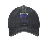 MPBGAOGP Cappello da Baseball Uomo,Il Moody Blues Threshold Dream Cappello in Denim Durevole per Tutte Le Stagioni Berretto Uomo Estate,Regali per colleghi di Lavoro