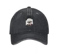 MPBGAOGP Cappello da Baseball Uomo,The Great Shark Hunt Hunter Thompson Demin Trucker Hat Outdoor Adventures Caps Donna Berretto da Baseball da Donna,Regali per colleghi di Lavoro