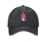 MPBGAOGP Cappello da Baseball Uomo,Unisex Samurai X Rurouni Kenshin Anime Demin Trucker Cappello Outdoor Adventures Cappelli da Uomo cap Uomo Estate,Regali per colleghi di Lavoro