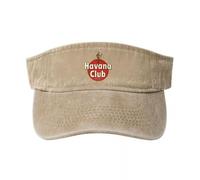 MPBGAOGP Cappello Estivo per l'ombra e la traspirabilità Havana Club Washed Denim Cappello a Cilindro Vuoto Berretti Traspiranti Sport cap Regalo
