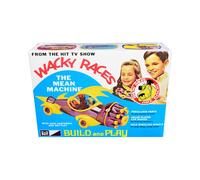 MPC Skill 2 Snap Model Kit The Mean Machine con le statuette di Dick Dastardly e Muttley Wacky Races (1968) Serie TV Modello in scala 1/25