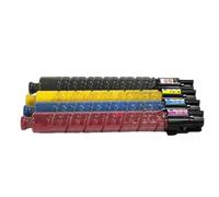 MPC306 Toner Cartridge Set Compatibile con MPC306 MPC307 MPC406 MPC407 Colore Copiatori (Nero, Cyan, Magenta, Giallo)(M-110g)