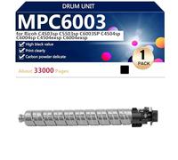 MPC6003 Cartuccia Toner ad alta Capacità di Ricambio per Ricoh C4503sp C5503sp C6003SP C4504sp C6004sp C4504exsp C6004exsp Stampante, 33000 Pagine,Black-1 pack