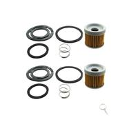 MPDACJGY Filtro della Pompa del Carburante XLSION Compatibile con 3.0 3.0L 4 cilindri e la Maggior Parte dei Modelli Motore 2.5L 3.0L 3.7L 4.7L 4,3L(2sets)