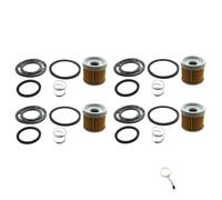 MPDACJGY Filtro della Pompa del Carburante XLSION Compatibile con 3.0 3.0L 4 cilindri e la Maggior Parte dei Modelli Motore 2.5L 3.0L 3.7L 4.7L 4,3L(4sets)