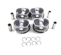MPDACJGY Set di segmenti di pistone Compatibile con 1,6 T L L4 Motore 4X Pistons Fit Modelli N16B16A N12B16A Funziona con 07-16 Countryman 1.6L 11257589348(Std Piston Set)