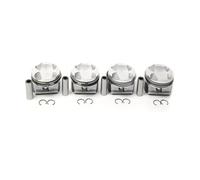 MPDACJGY Set di segmenti di pistone Compatibile con 1,6 T L L4 Motore 4X Pistons Fit Modelli N16B16A N12B16A Funziona con 07-16 Countryman 1.6L 11257589348(Std with Piston Ring)