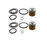 MPDACJGY XLJoy Filtro della Pompa del Carburante Compatibile con 3.0 3.0L 4 Motori a cilindri Sostituzione per 35-803897Q1 35-8M0046752 e la Maggior Parte dei Motori 2.5L 3.5L 3.7L 4.3L(2sets)